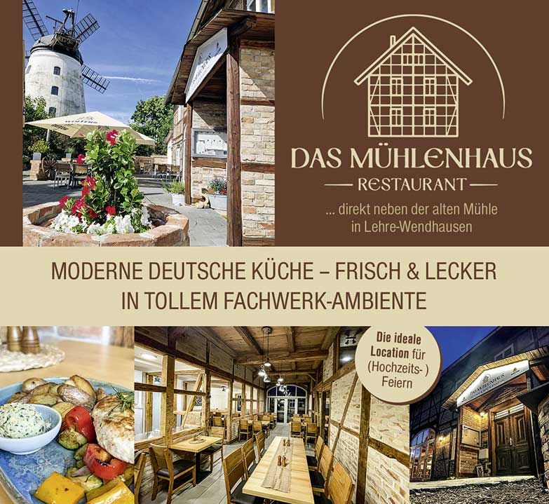 Das Mühlenhaus - Deutsches Restaurant Lehre-Wendhausen