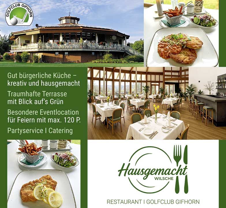 Hausgemacht Wilsche - Deutsches Restaurant am Golfclub Gifhorn